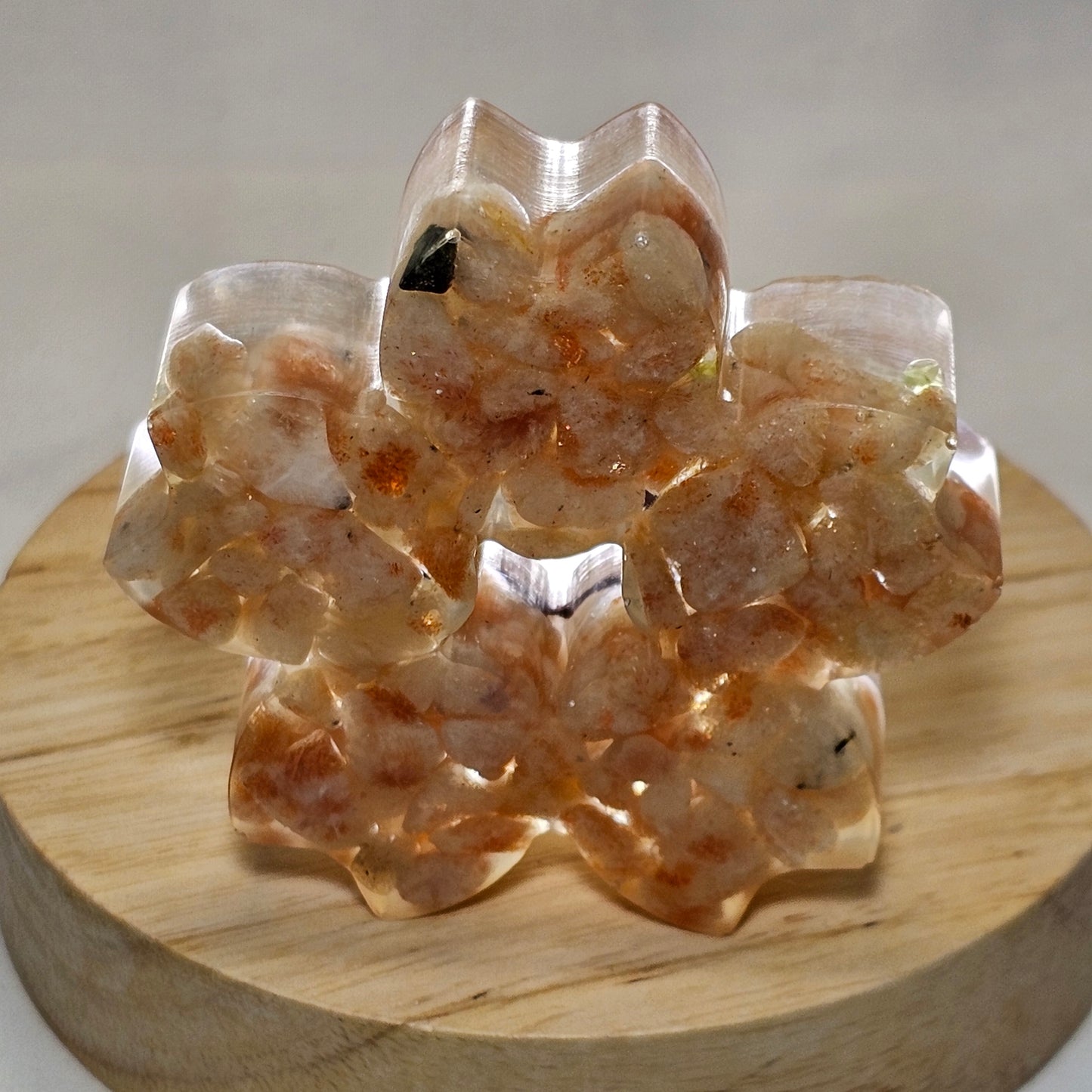 Resin Orgonite Sphere Stands