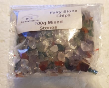 Fairy stone chips and blends