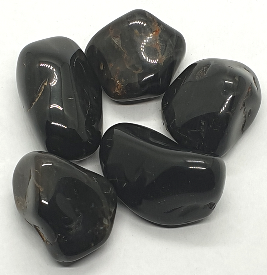 Tumblestones - Jade to Ruby Zoisite