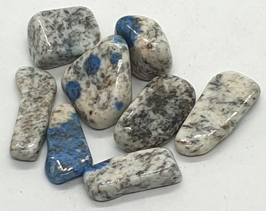 Tumblestones - Jade to Ruby Zoisite