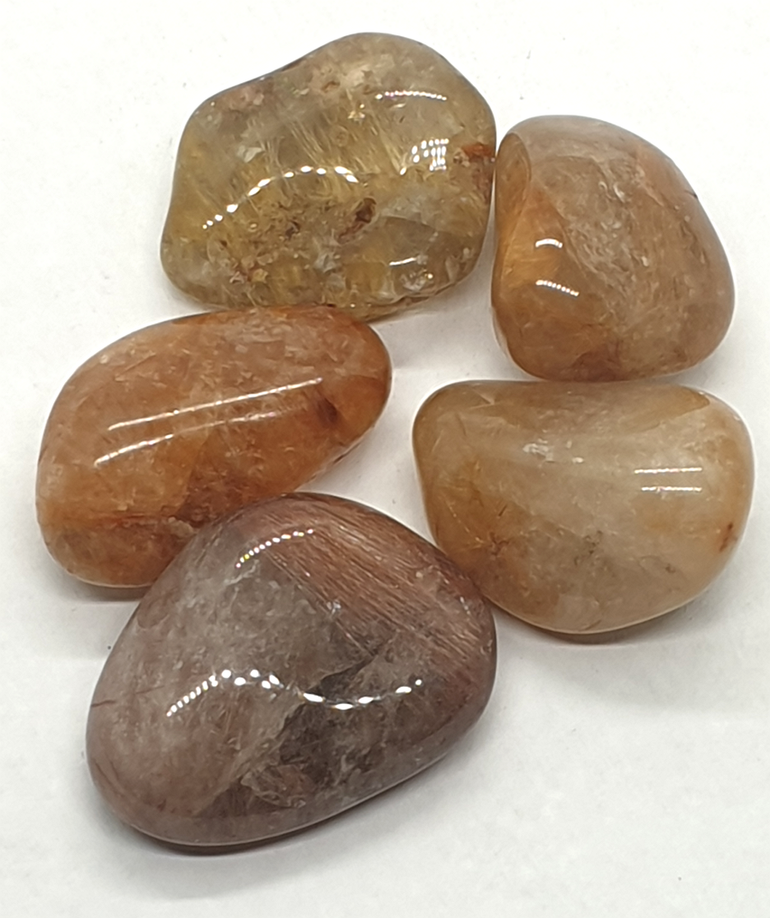 Tumblestones - Jade to Ruby Zoisite
