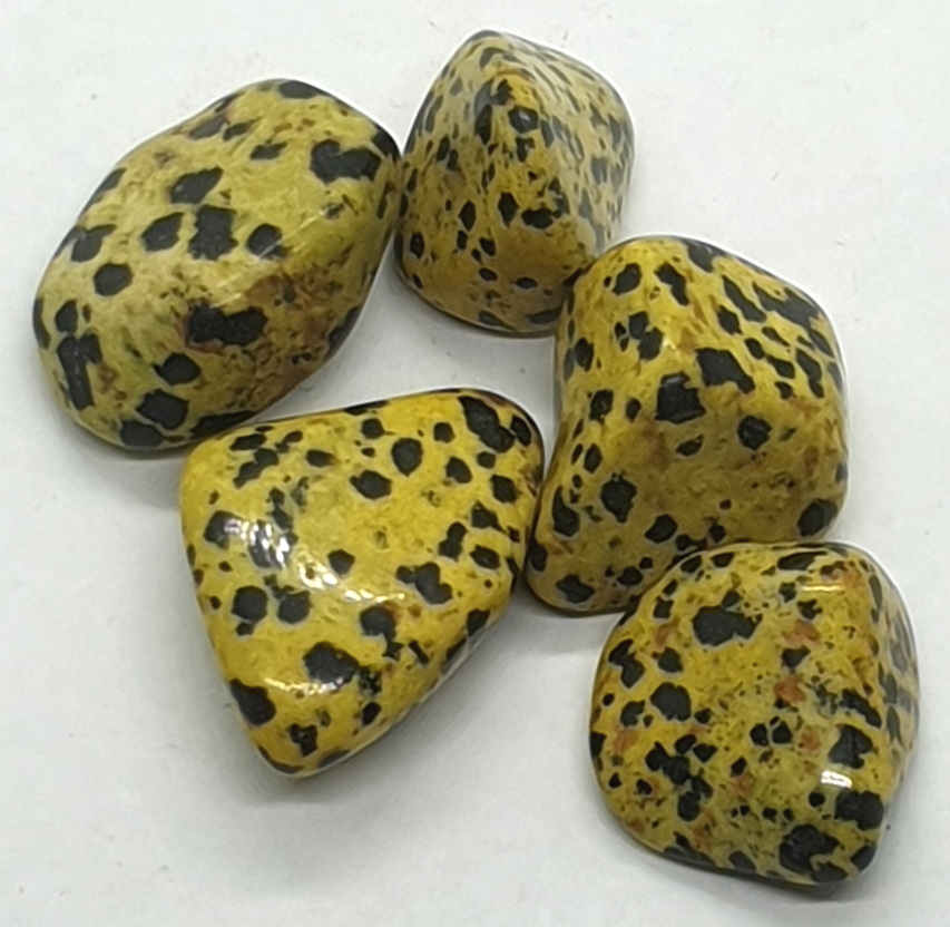 Tumblestones - Jade to Ruby Zoisite