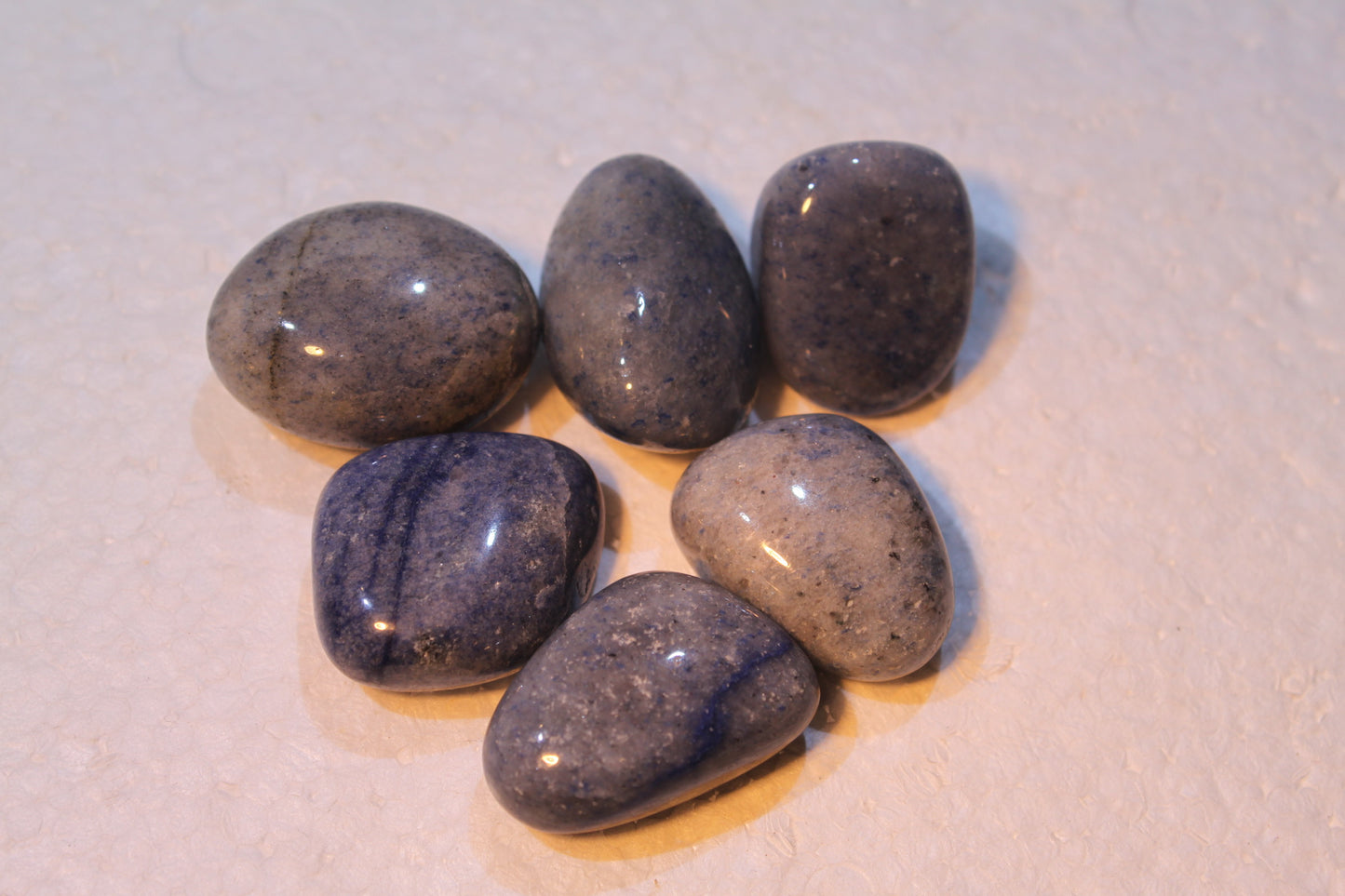 Tumblestones - Jade to Ruby Zoisite