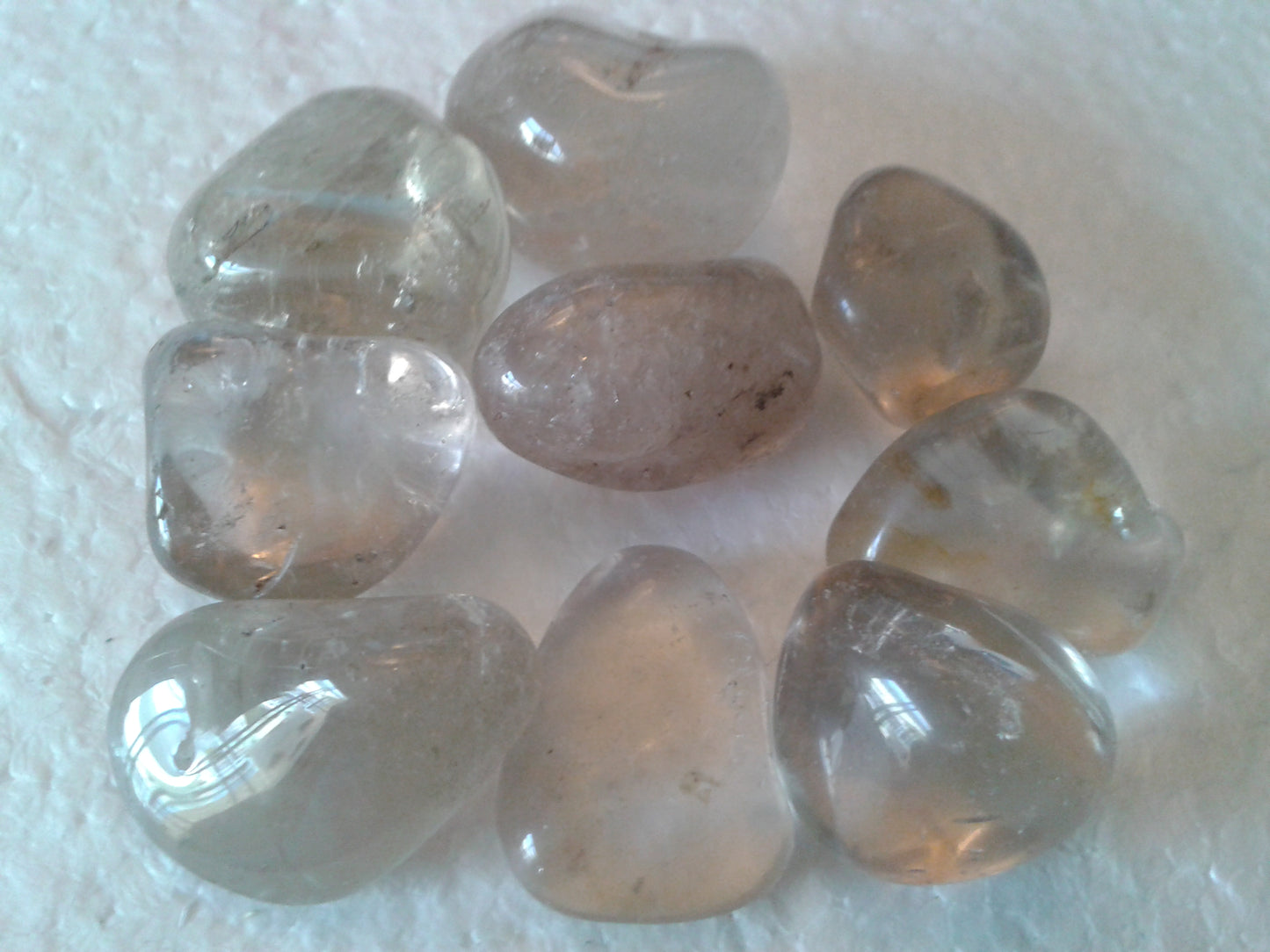 Tumblestones - Jade to Ruby Zoisite