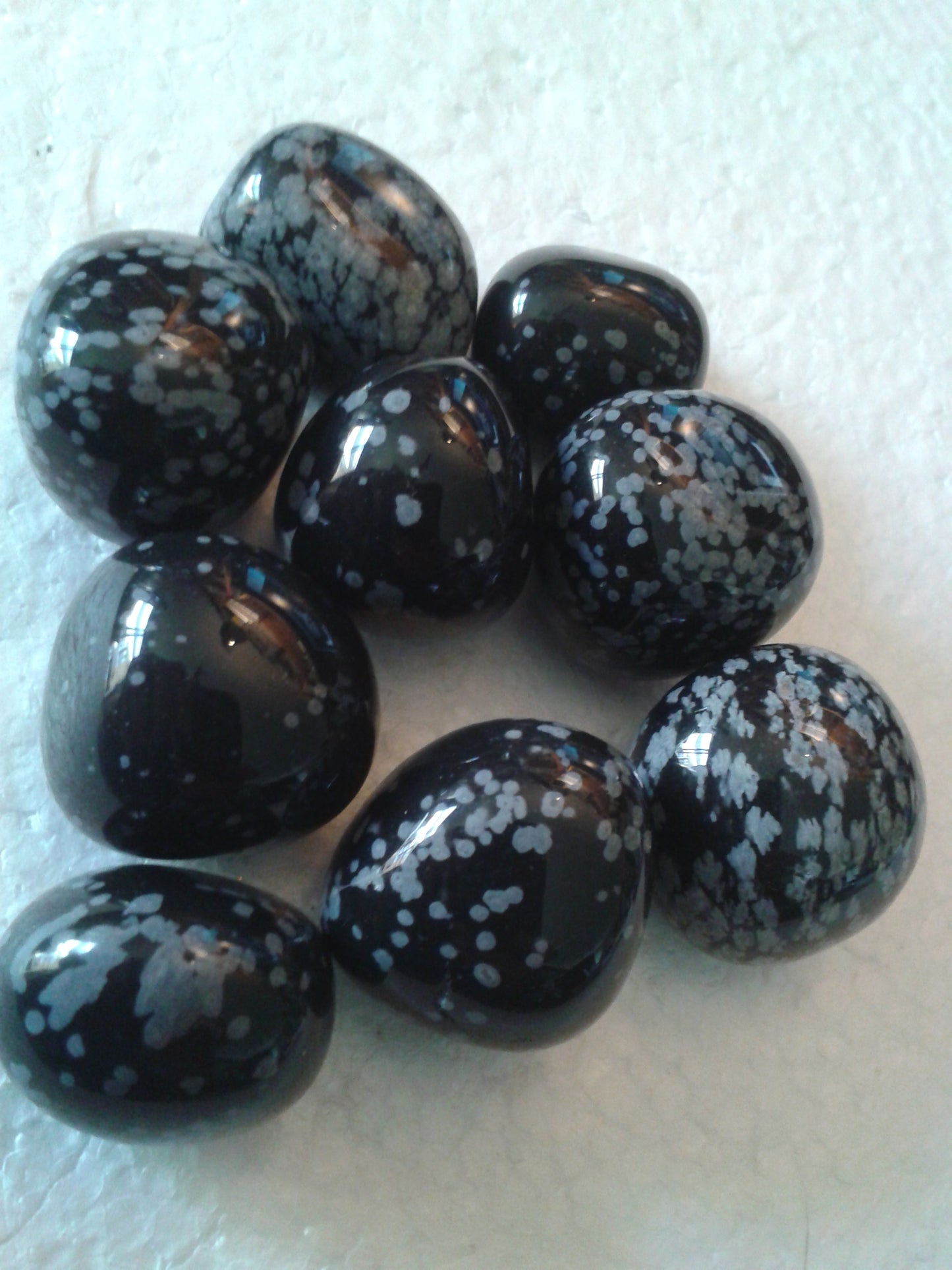 Tumblestones - Jade to Ruby Zoisite