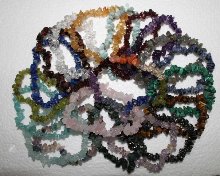 Crystal Chip Bracelets for Energy, Healing, and Intention
