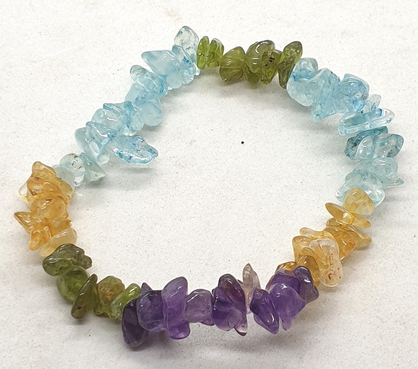 Crystal Chip Bracelets for Energy, Healing, and Intention